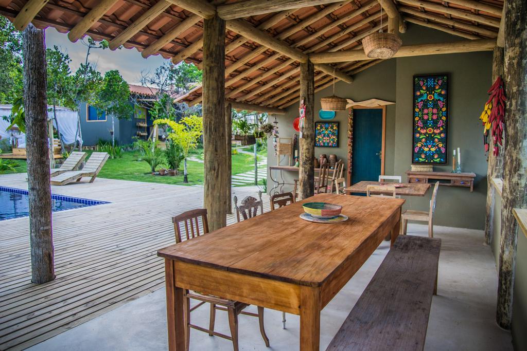 بورتو سيغورو Pousada Casa De Oya المظهر الخارجي الصورة